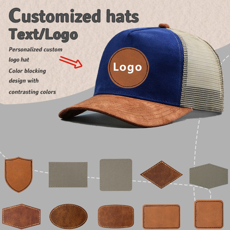 Trucker Cap Mesh - Casquette de Baseball en daim à