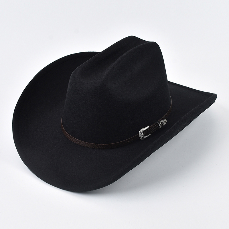 Cowboy Hat Straw - Chapeau de Cowboy occidental unisexe avec