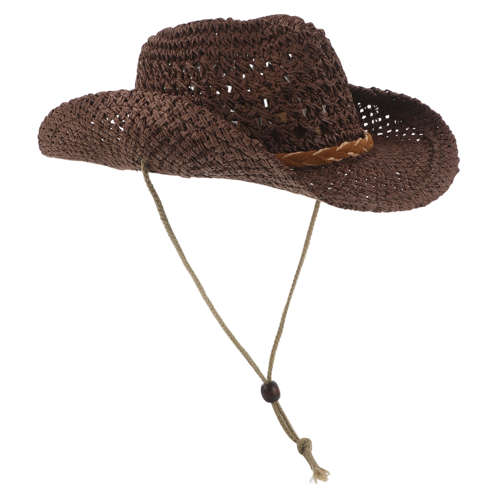 Cowboy Hat Straw - Chapeau de paille à larges bords