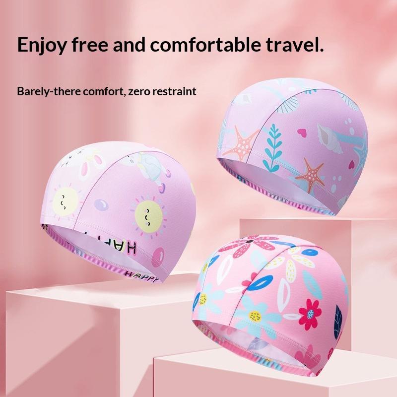 ~Bonnet de bain imprimé avec d - Swim Hat Silicone avis et prix