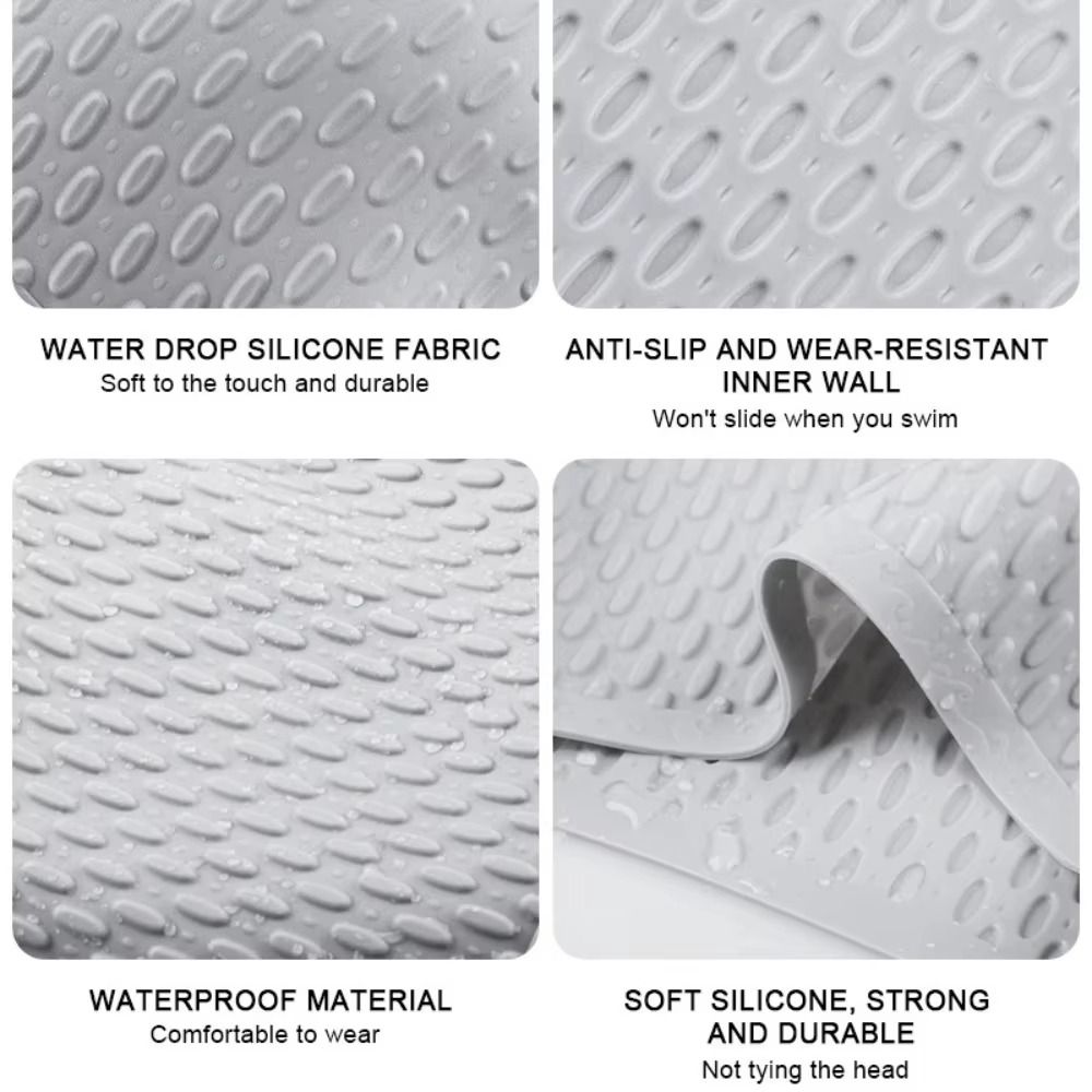 Bonnet de bain en silicone sou - Swim Hat Silicone avis et prix