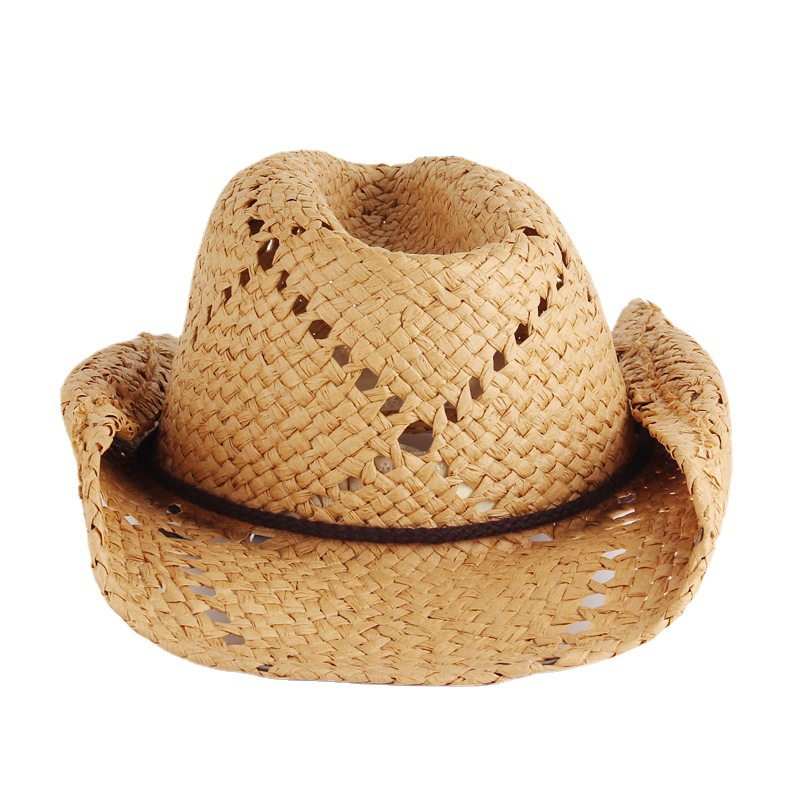 Chapeau de cowboy unisexe, rét - Cowboy Hat Straw avis et prix