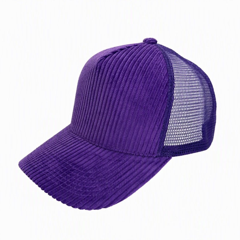 Casquette de camionneur en vel - Corduroy Cap 5 Panel avis et prix