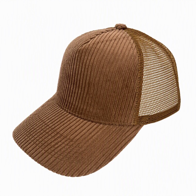 Casquette de camionneur en vel - Corduroy Cap 5 Panel avis et prix